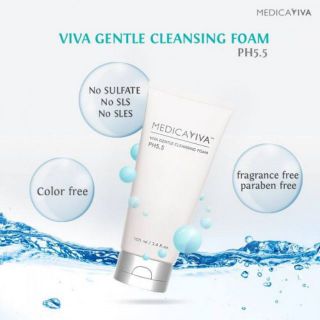 VIVA Gentle cleansing foam pH5.5 (โฟมล้างหน้า)