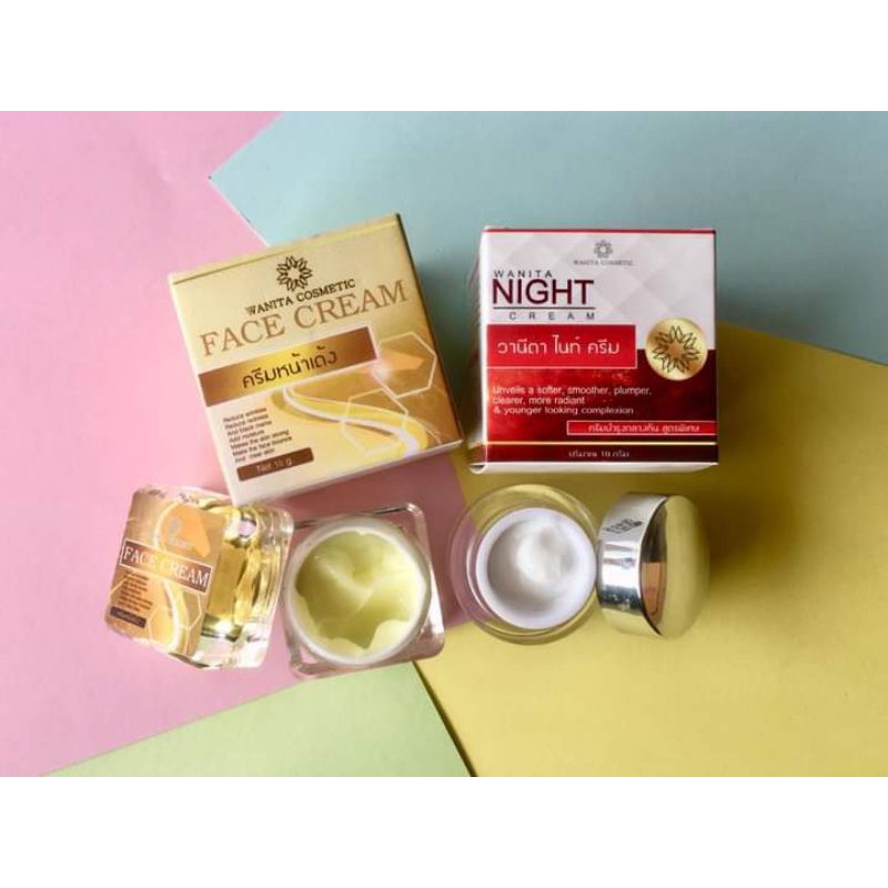 ครีมหน้าเด็ก  Day cream&Night cream