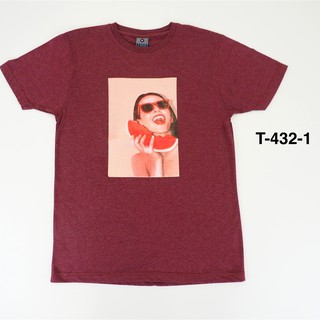 [เก็บโค้ดหน้าร้าน] เสื้อยืดคอกลมพิมพ์ลาย BOSCO T-SHIRT T-432-1