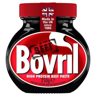 Bovril Beef Extract and Yeast Extract Spreads Jar (UK Imported) 250g. โบฟรีล ยีสต์​ สเปรดขนมปัง