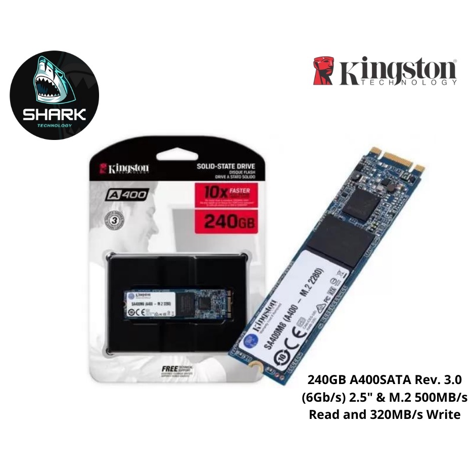 Previous Next     SSD M.2 SATA 240.GB (3Y) Kingston (SA400M8/240G)