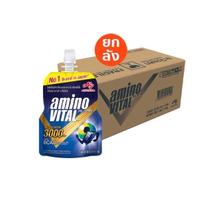 [ส่งฟรี] amino VITAL อะมิโน ไวทัล เจลพลังงานผสมกรดอะมิโนพร้อมทาน 100 กรัม แพค 24 ถุง