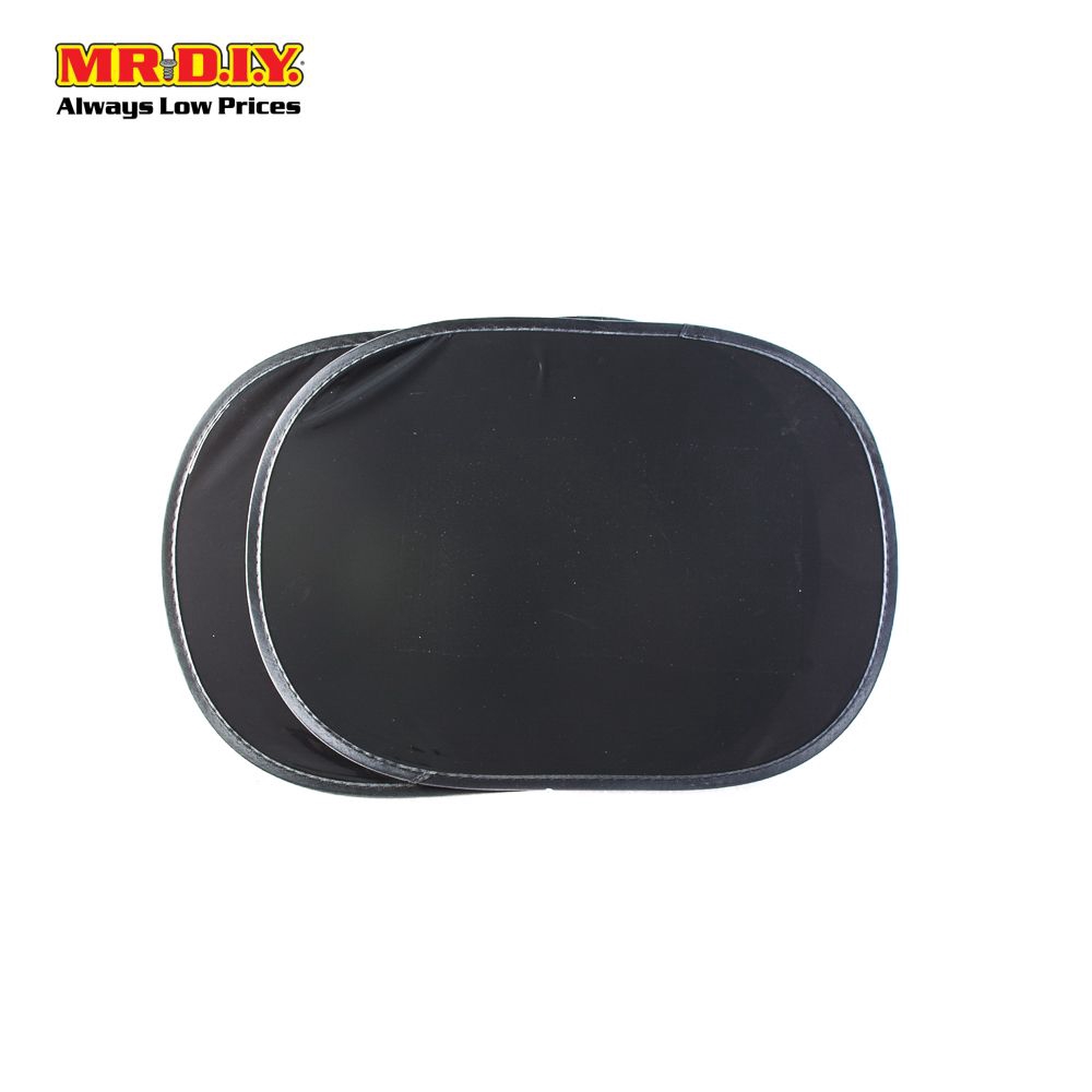 SHENGGE Static Car Window Cover UV Black Sun Shade 30 X 40 ซม. (2 ชิ้น)
