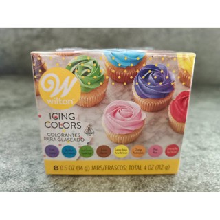 Lot ใหม่ สีเจล วิลตัน 8 สี Icing Colors Set *สินค้าพร้อมส่ง* หมดอายุ 17/06/2023