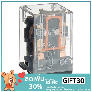 รีเลย์แรงดันไฟฟ้า Ac 220 V / 230 V Pcb 8 Pins Dpdt 2no Mk 2 P - 1 _Gift 30 %