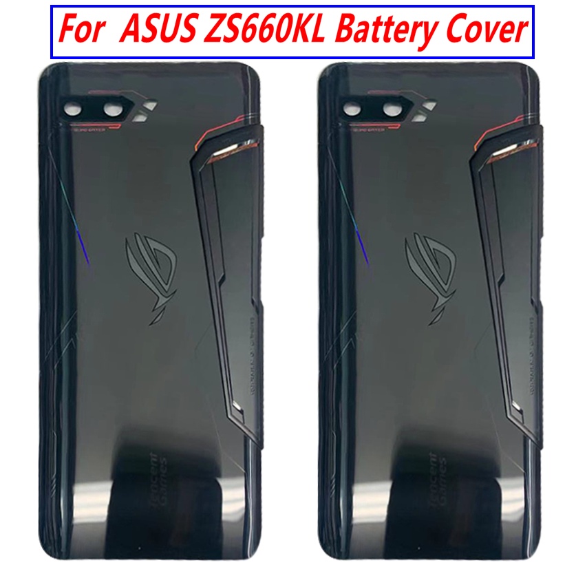 ฝาครอบแบตเตอรี่ด้านหลัง สําหรับ Asus ROG phone 2 ZS660KL Asus ZS660KL I001D