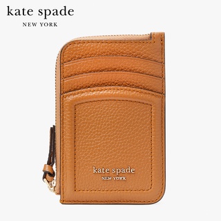 KATE SPADE NEW YORK KNOTT ZIP CARDHOLDER K5611 กระเป๋าสตางค์