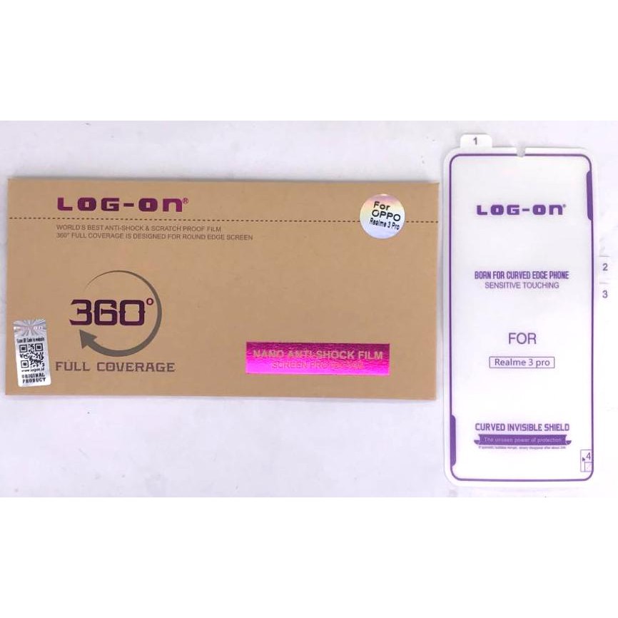 LOG ON ANTISHOCK REALME 3 PRO ANTI SCRATCH JELLY