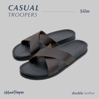 รองเท้า Urban Trooper รุ่น Casual Troopers Leather  สี Walnut