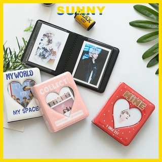 พร้อมส่ง mini collect book สมุดเก็บการ์ดขนาดเล็ก อัลบั้มใส่รูป 2×3นิ้ว โพลารอยด์