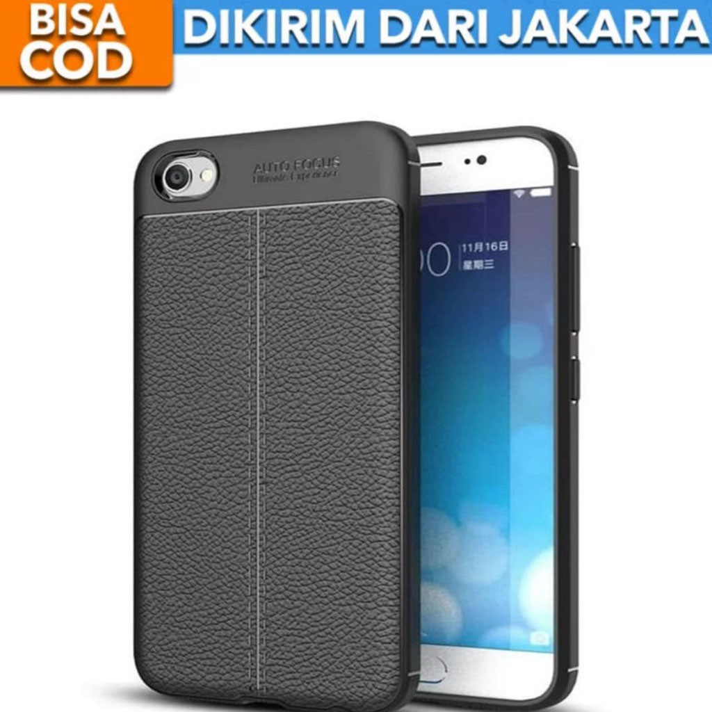 Vivo Y69 Leather Experience SoftCase Slim Ultimate Auto Focus Case / Leather Casing