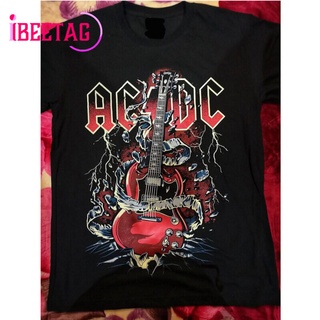 เสื้อยืดผ้าฝ้ายผู้ชาย ACDC,เสื้อยืดผู้ชายอินเทรนด์แบบใหม่