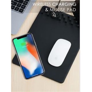 Wireless Charging Mouse Pad แผ่นรองเม้าส์แบบชาร์ทไฟ