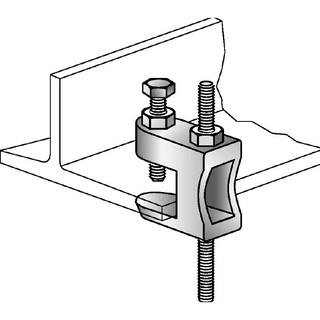 ฺBeam Clamp - แค้มป์ยึดคาน ยึดโครงสร้างหลังคา แขวน ห้อย มีหลายขนาด ตามในรูป งานนำเข้าจากประเทศจีน