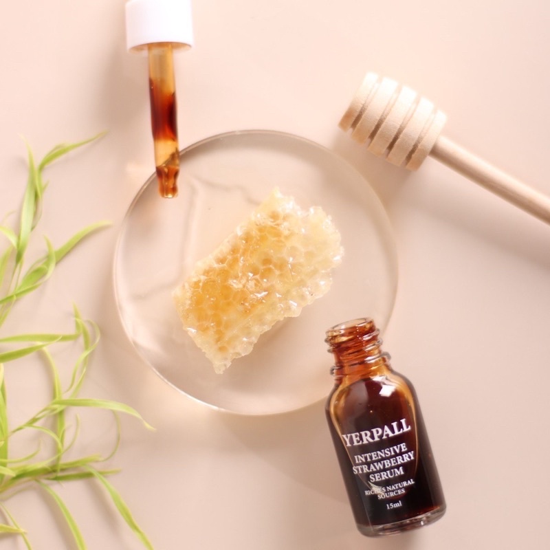 เซรั่มสตอเบอรรี่  Strawberry yerpallthailand 15 ml. 🛒ส่งฟรี ของแท้ 100%