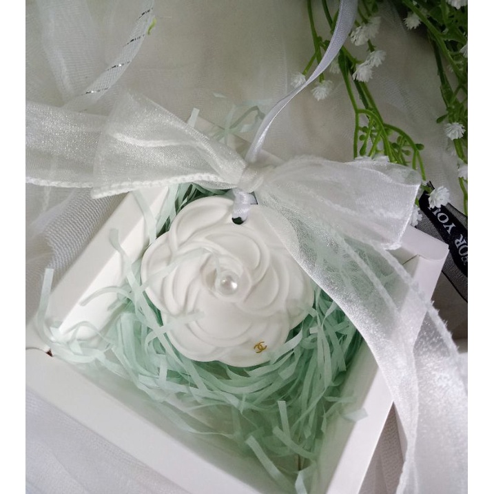 แขวน Aroma Stone Diffuser ที่กําหนดเอง Handmade PresentCar Diffuser Aroma Oil Essential Oil 挂式香 石膏精油