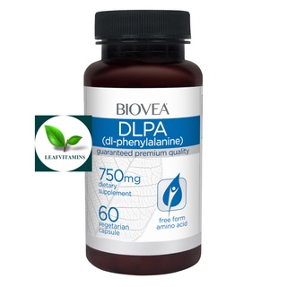 BIOVEA DL-PHENYLALANINE (DLPA) 750 mg / 60 Vegetable Capsules