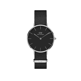 (ช้อปดีมีคืน) Daniel Wellington นาฬิกาข้อมือ Petite Cornwall S Black 32มม สีดำ