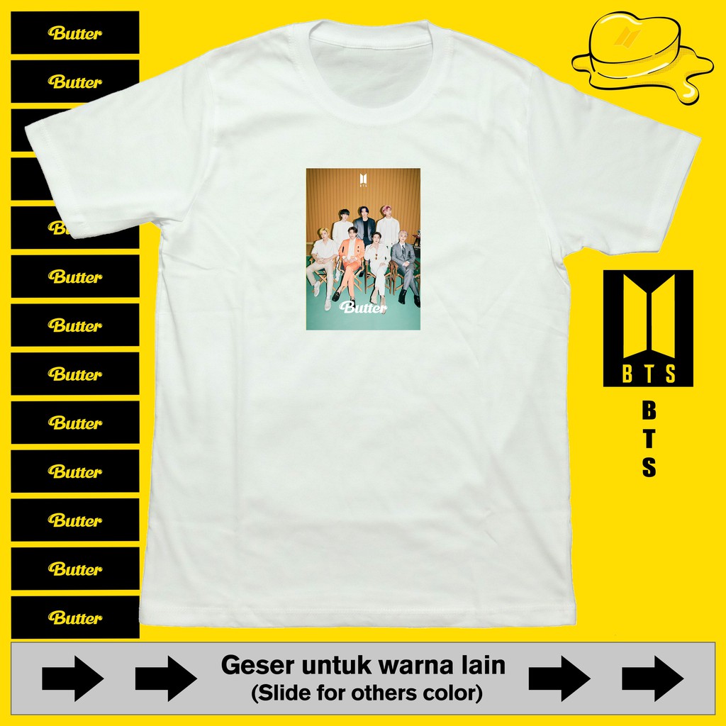 [BTS SERIES] เสื้อยืด BTS Butter (ผู้ใหญ่และเด็ก)