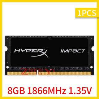 แรมโน้ตบุ๊ก สําหรับ HyperX FURY 8GB DDR3L PC3L-14900S 1866MHz 204Pin SODIMM 1.35V AD38