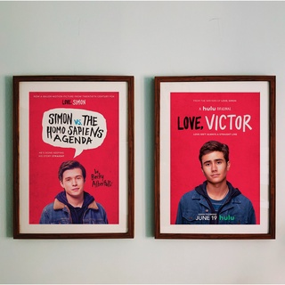 Love, Simon &amp; Love, Victor Poster  ขนาด 33x48 cm สินค้าพร้อมส่ง!