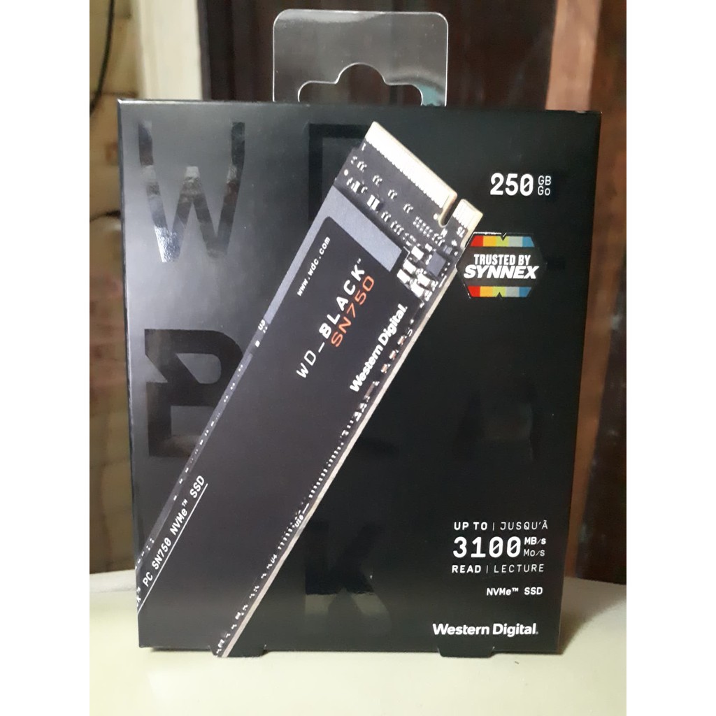 WD sn750 Black 250gb