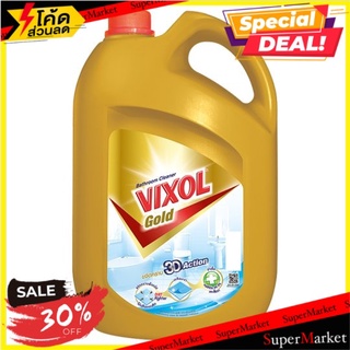 🔥HOT🔥 วิกซอล โกลด์ ผลิตภัณฑ์ล้างห้องน้ำ กลิ่นเฟรช ซิทัช 3500มล. Vixol Gold Fresh Citouch Scent Bathroom Cleaner 3500ml