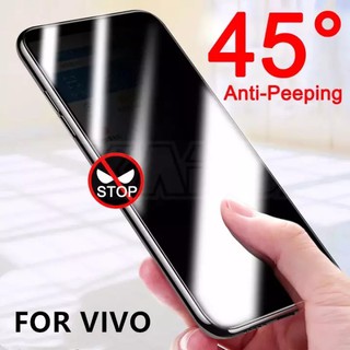 [ส่งจาทไทย] ฟิล์มกระจกนิรภัย ป้องกันการแอบมอง เต็มจอ Vivo Y31 / Y51 2021 Tempered Glass Privacy Screen ฟิล์มกระจกกันเสือ