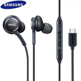 หูฟัง Samsung Note 10 , 10plus AKG Headset เเจ็ค Type C เสียงดี สายผ้า รับประกัน