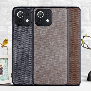 เคสผ้าแคนวาส สําหรับ Xiaom mi 11 lite 5G NE