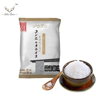 MOKU บุกรูปข้าว 160กรัม (FK0101-1) บุกข้าว ข้าวบุกคีโต บุกเพื่อสุขภาพ คีโต ไม่มีแป้ง Konjac Rice