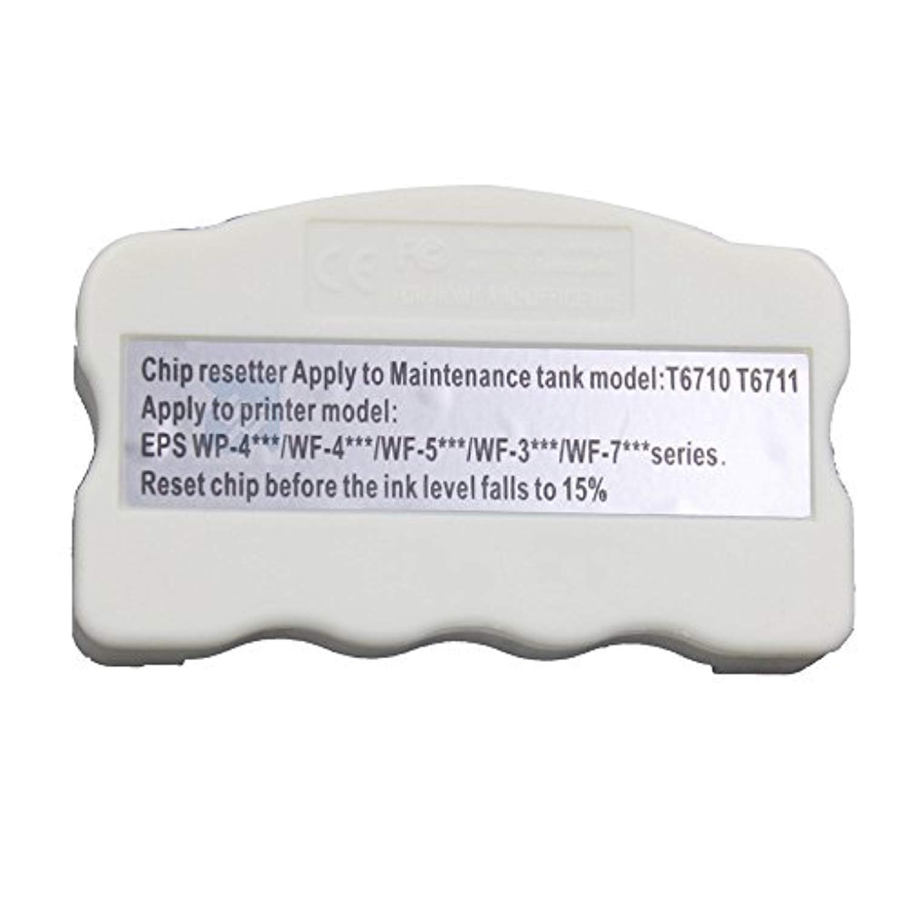 1PC T6710 T6711 หมึกเสียบํารุงรักษากล่องชิปรีเซ็ตสําหรับ WF 7610 7620 7720 7110 7210 7510 7615 7710 7715 3010 3520 3530 3540 3620 3620 3620 3640 L1455