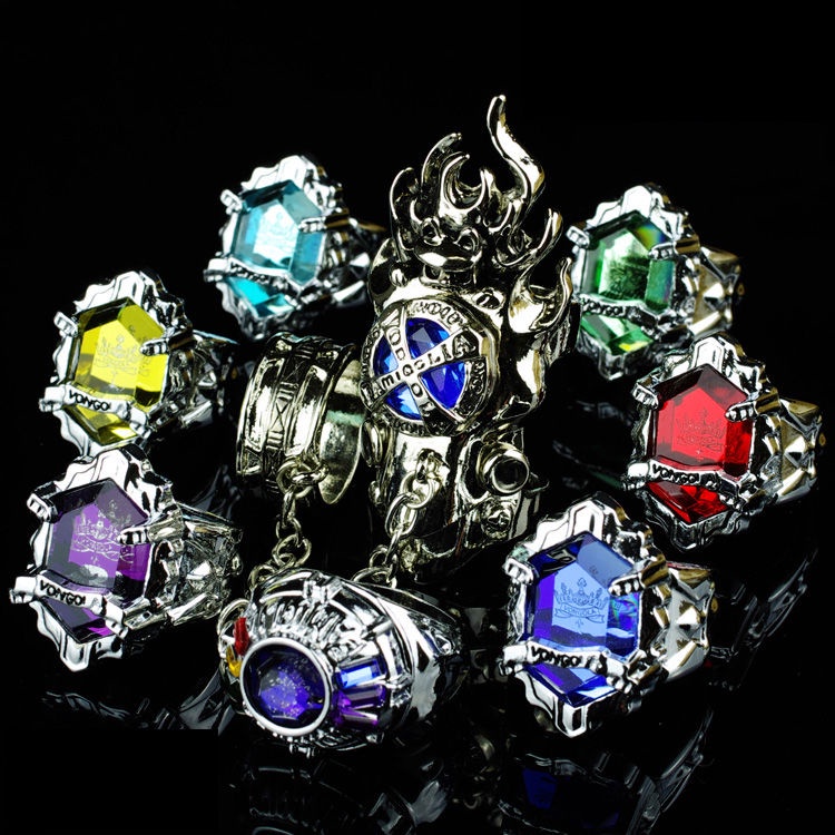 Anime Tutor Ring Ring สร้อยคอ Pengle Simon Mare Hell Ring Ring แหวนสินค้า VER