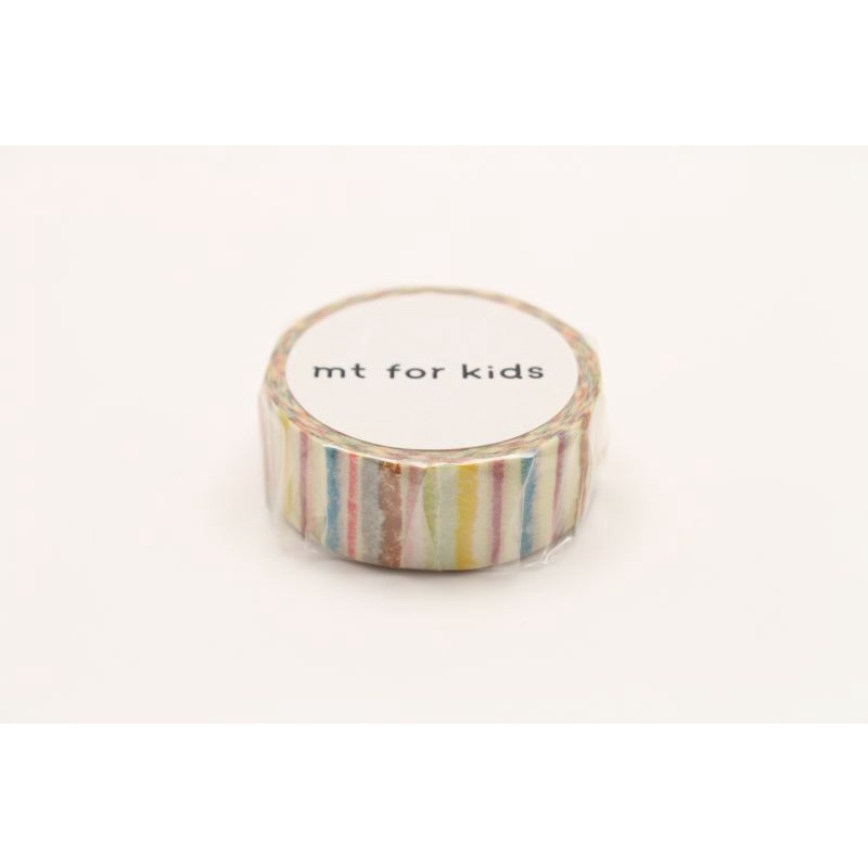 mt masking tape shima shima (MT01KID019) / เทปตกแต่งวาชิ ลาย shima shima แบรนด์ mt masking tape ประเทศญี่ปุ่น