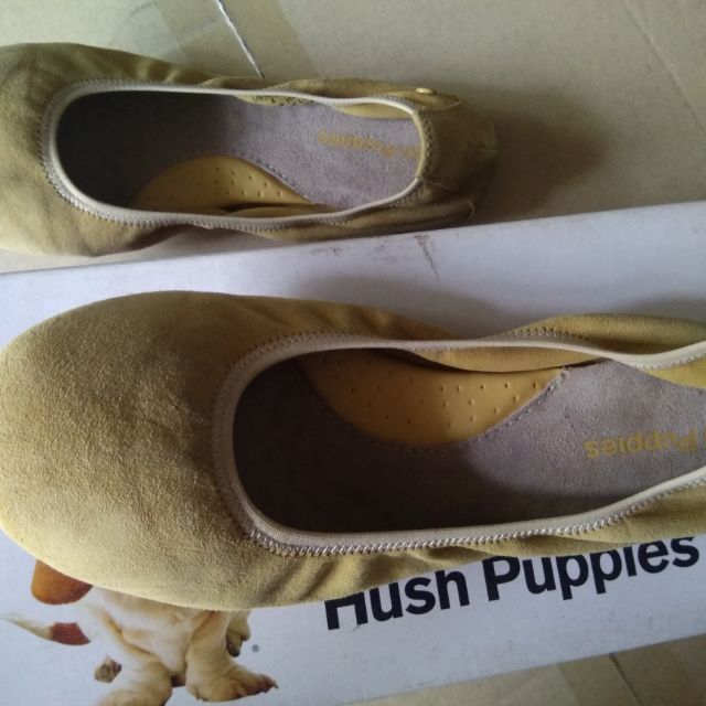 รองเท้าคัชชู ส้นแบน Hush puppies size 37