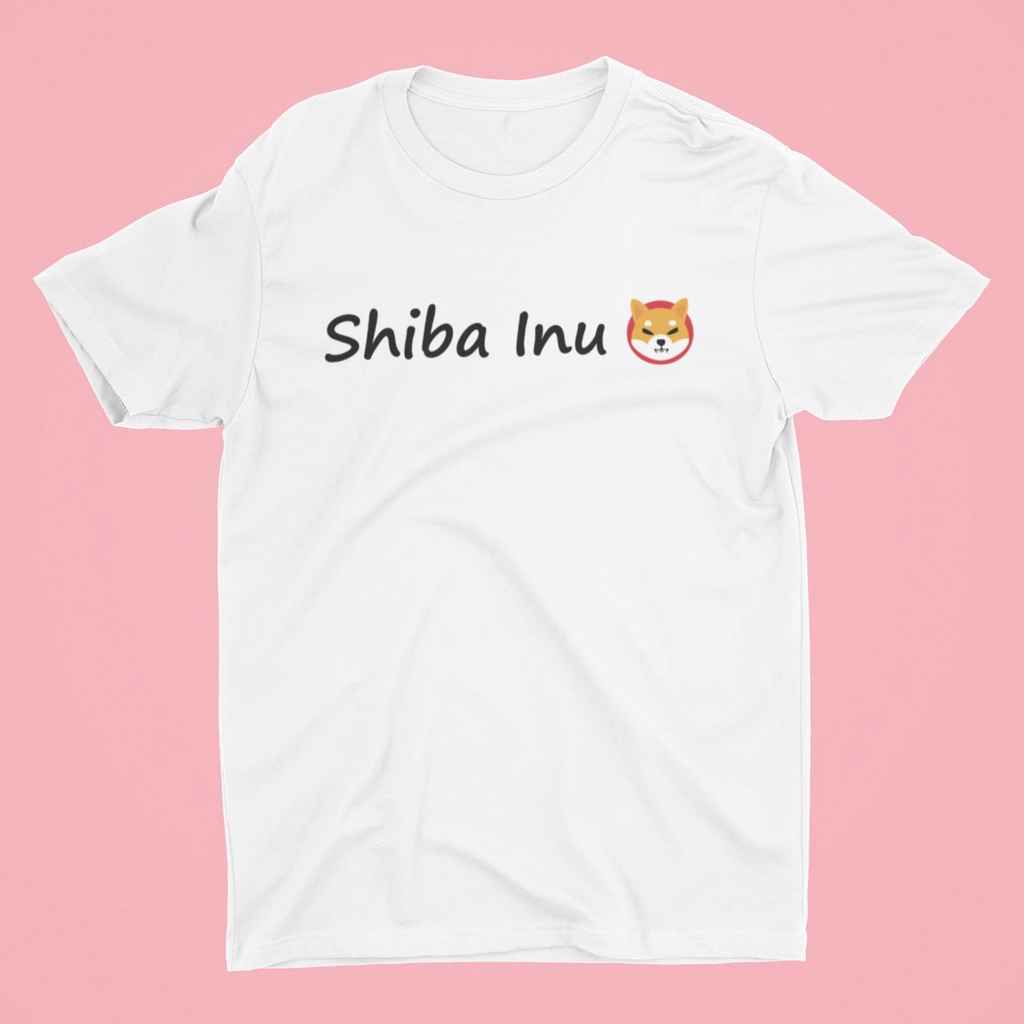พร้อมส่งจากไทย เสื้อบิทคอยน์ ลาย Shiba inu