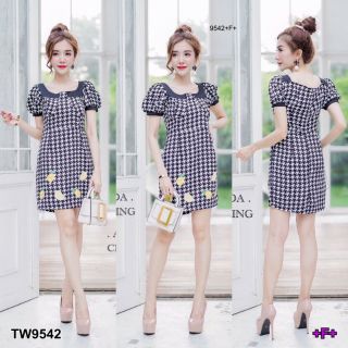 TW9542

Dress เดรสสั้นลายชิโนริ