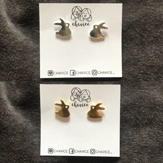 Stud Earrings :: Rabbit