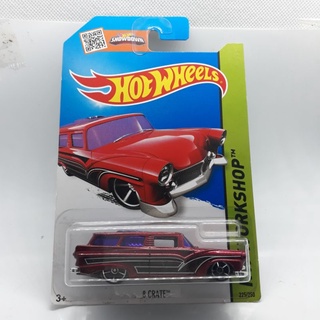 รถเหล็ก Hotwheels 8 CRATE (ib24)