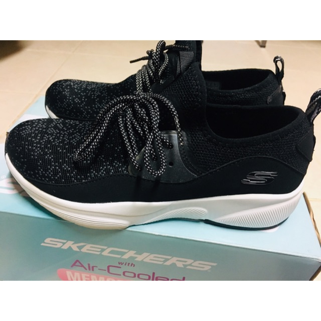 Skechers with air cooled memory foam