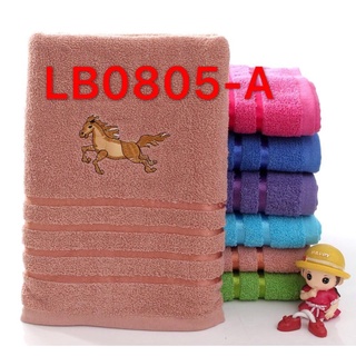เช็ดตัวขนหนูคอตตอนหนา(cotton60%)70*140ซม