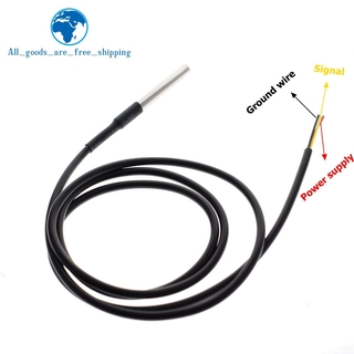 DS1820 Stainless steel package Waterproof DS18b20 temperature probe temperature sensor 18B20 for arduino