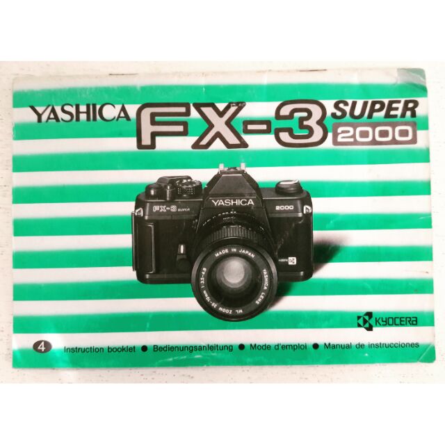 กล้องถ่ายรูป YASHICA   FX-3  Super2000