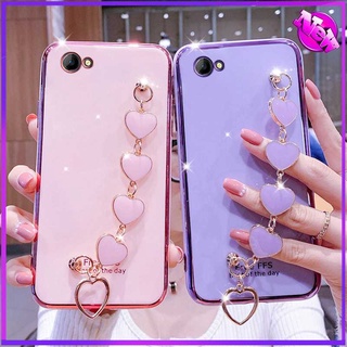 Electroplating Love Bracelet For กรณี oppo A59 F1S กรณี oppo A83 A81 77 A79 A3 soft case phone cover เคสโทรศัพท์มือถือ ชนิดซิลิโคน สำหรับ