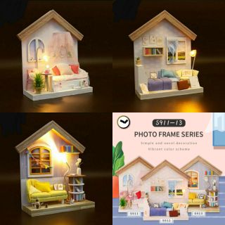 พร้อมส่ง✨บ้านตุ๊กตา DIY Photo frame series