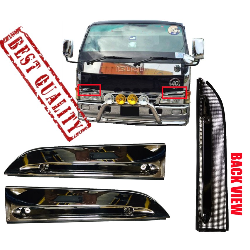 ชุดไฟหน้า ISUZU NPR66 NKR HICOM "CHROME"