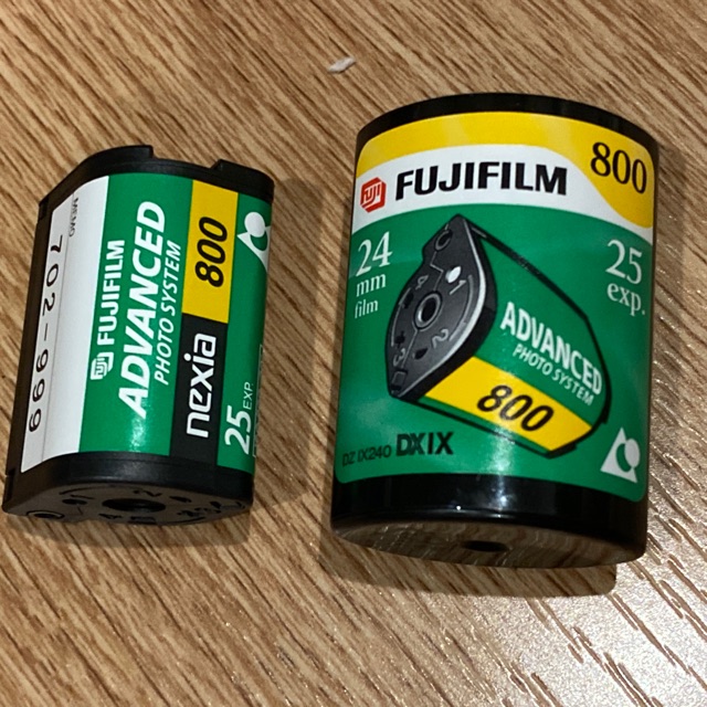 [หายาก] ฟิล์ม Fuji film APS 25 ภาพ ISO 800 ราคาไม่แพง