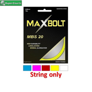 Maxbolt MBS 20 สายแบดมินตัน (1 ชิ้น)