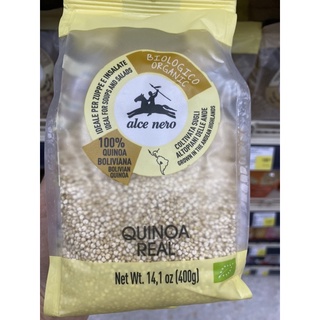 ควินัว ออร์แกนิค ( ตรา อัลเซ เนโร ) 400g. Organic Quinoa Real ( Alce Nero Brand )