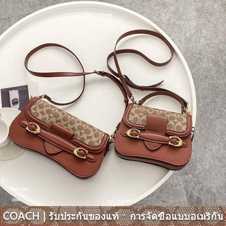 us นำเข้า⭐️ COACH 0760 0757 ผู้หญิง  กระเป๋าสะพายไหล่ / กระเป๋าสะพายไหล่ C0760 C0757